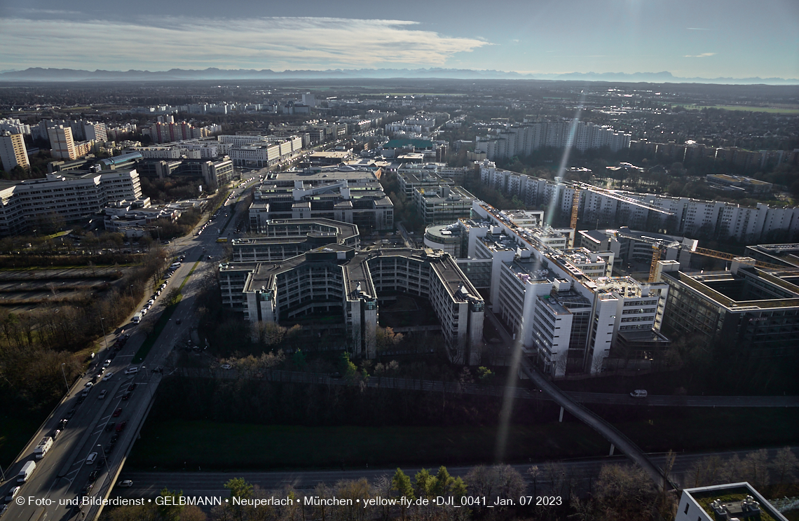 07.01.2023 - Umgebung in Neuperlach